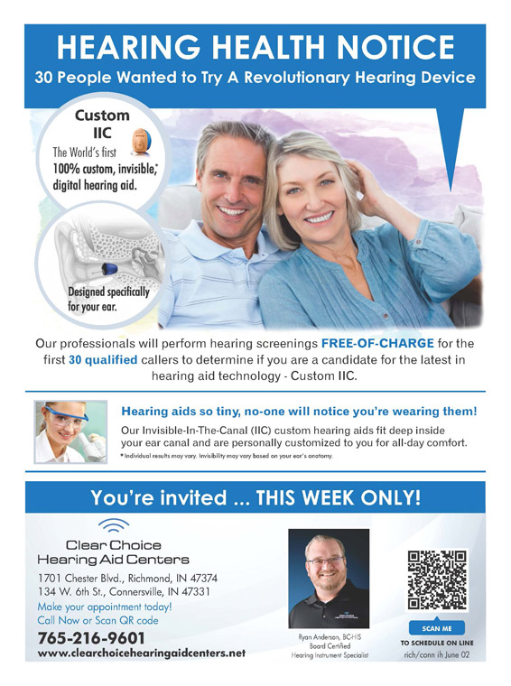 Limited Time Offer - Clear Choice Hearing Aid Centers