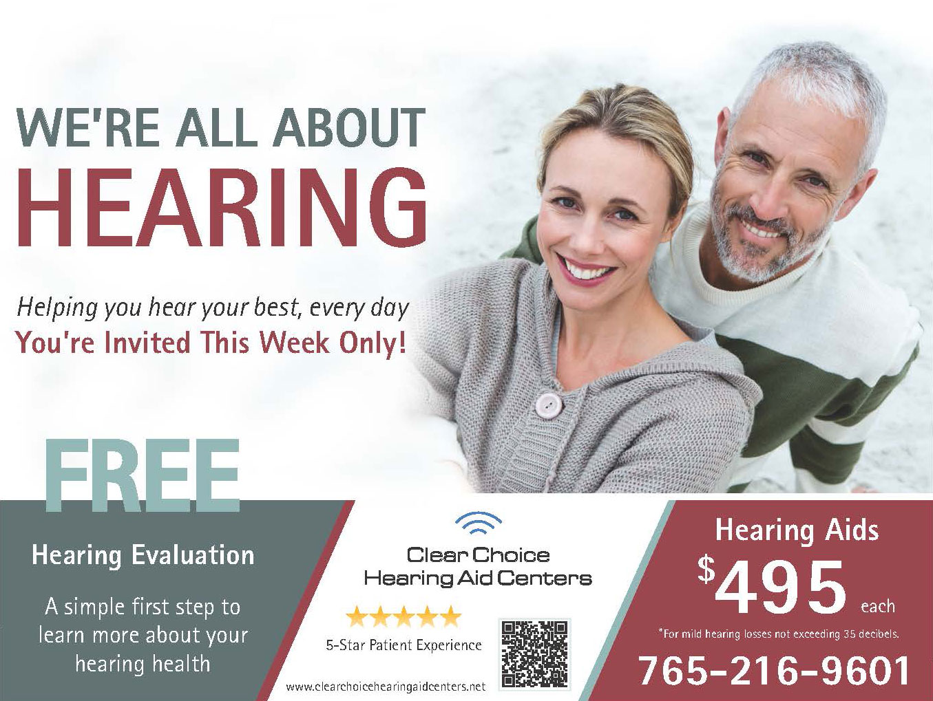 Limited Time Offer - Clear Choice Hearing Aid Centers
