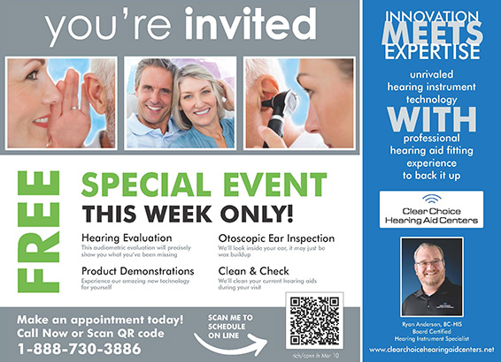 Limited Time Offer - Clear Choice Hearing Aid Centers